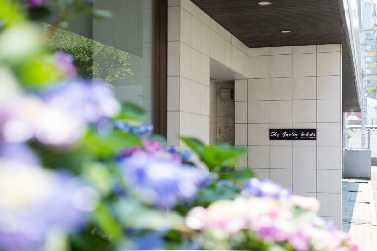 Sky Garden Hakata Aparthotel Fukuoka  Kültér fotó